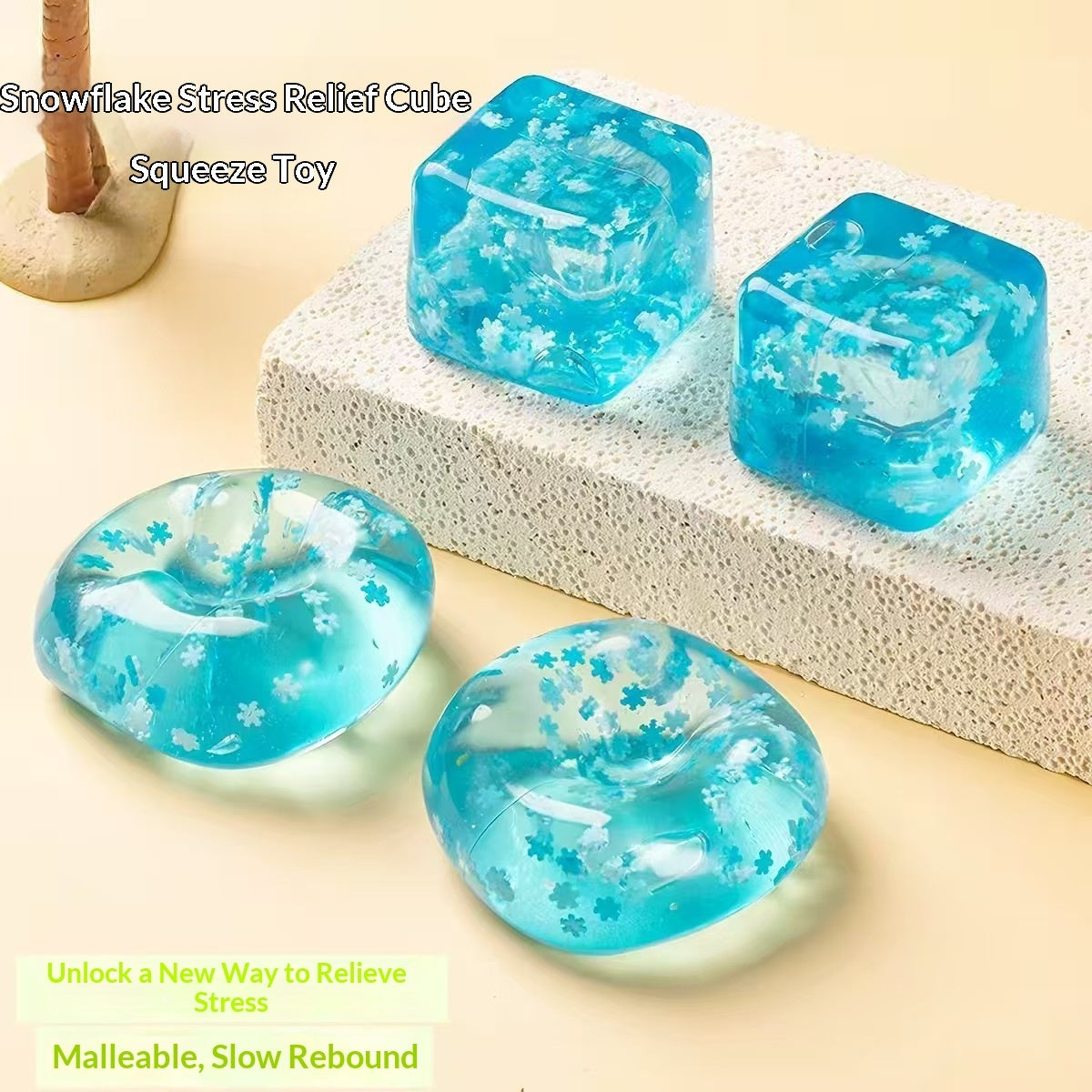 Vattenkub-squishy hos Squishcenter