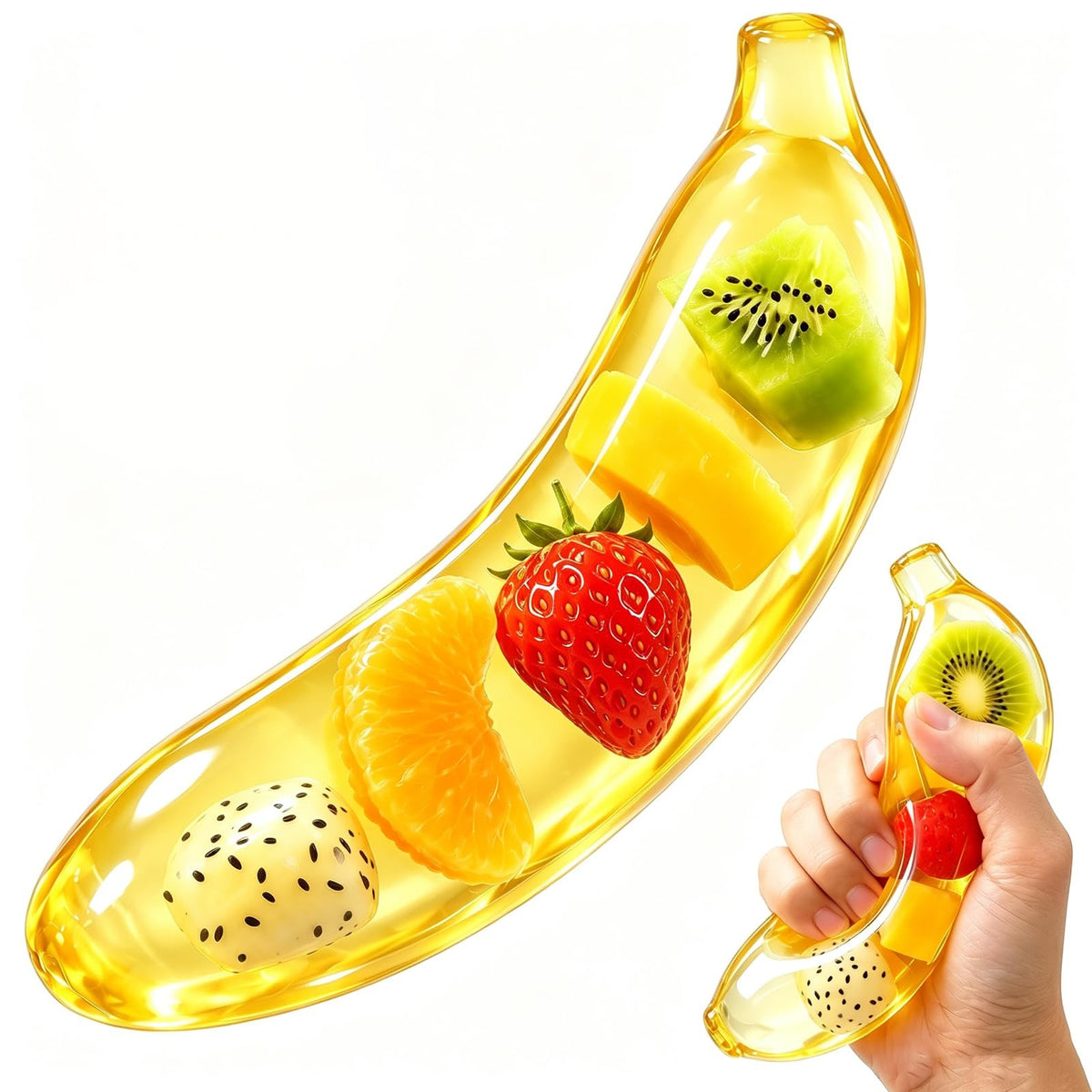 Jumbo banan-squishy hos Squishcenter
